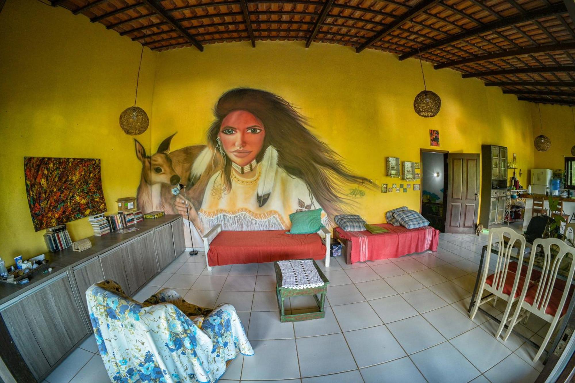 A Figueira Sagrada - Hostel มอร์โฮเจอเซาเปาลู ภายนอก รูปภาพ